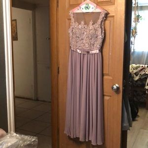 Mayqueen beautiful purple dress